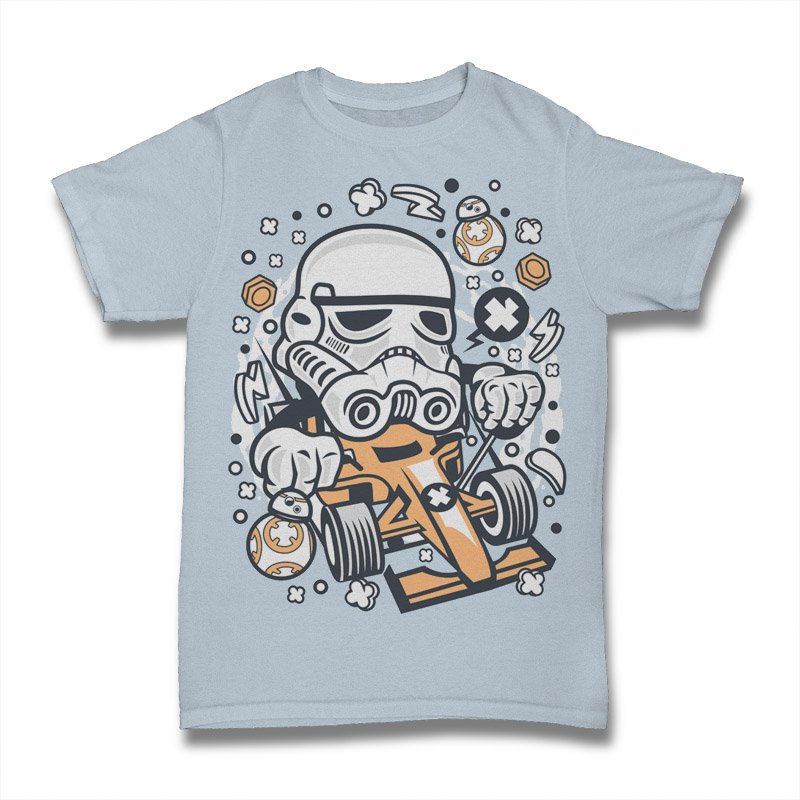 Trooper Formula Racer Tshirt