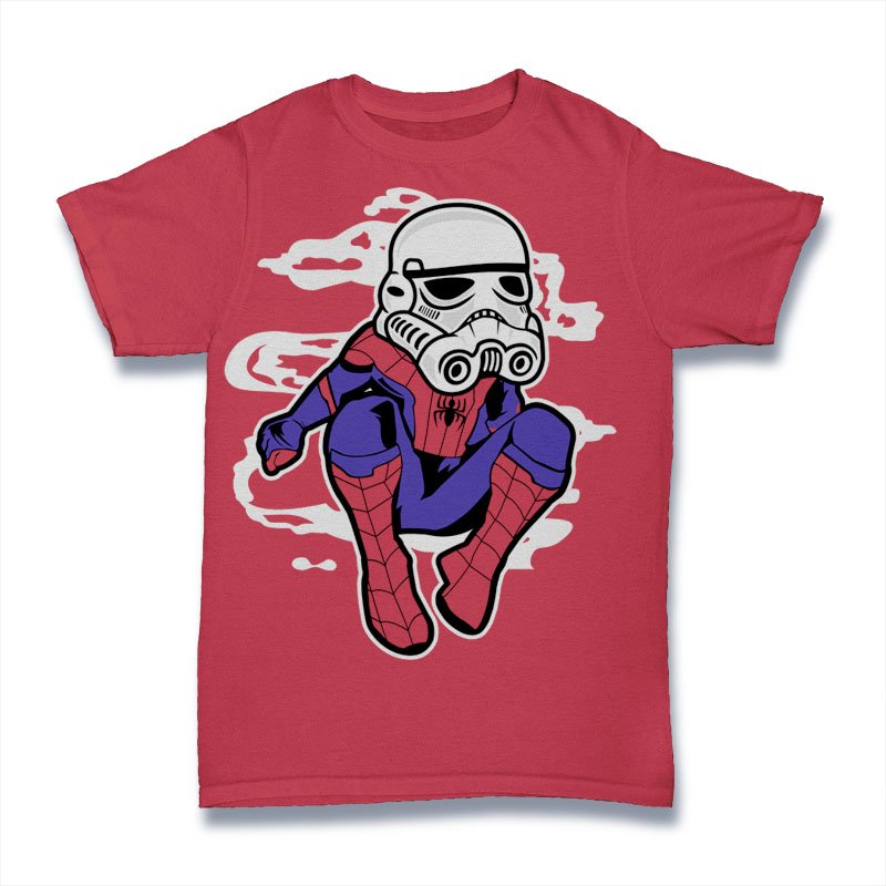 Trooper Spiderman Tshirt