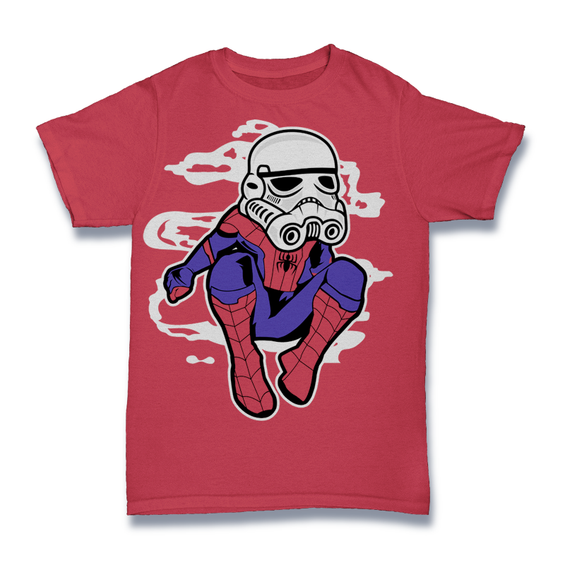Trooper Spiderman Tshirt