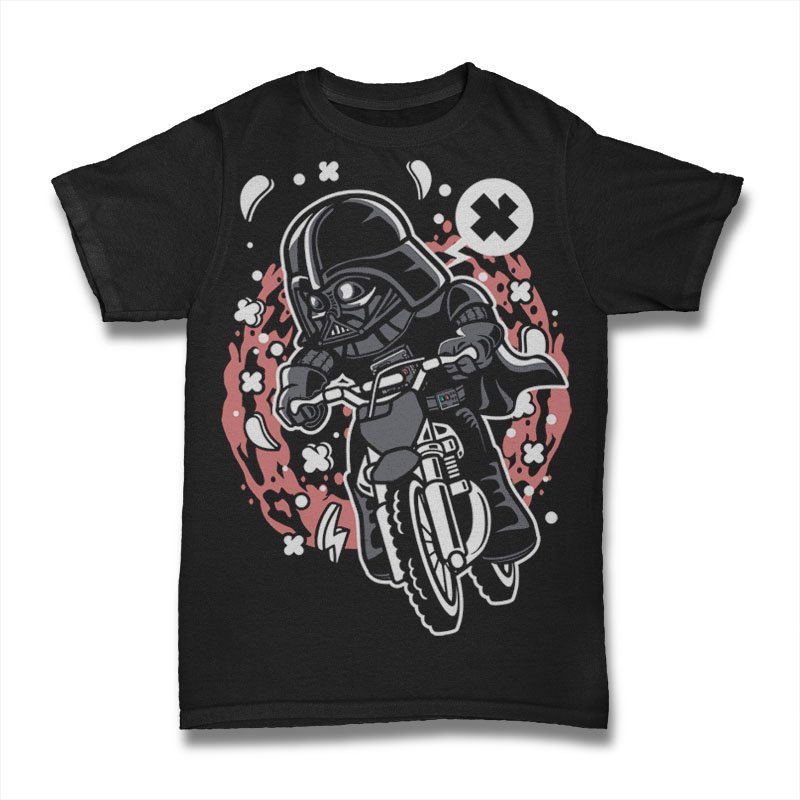 Vader Motocross Rider Tshirt