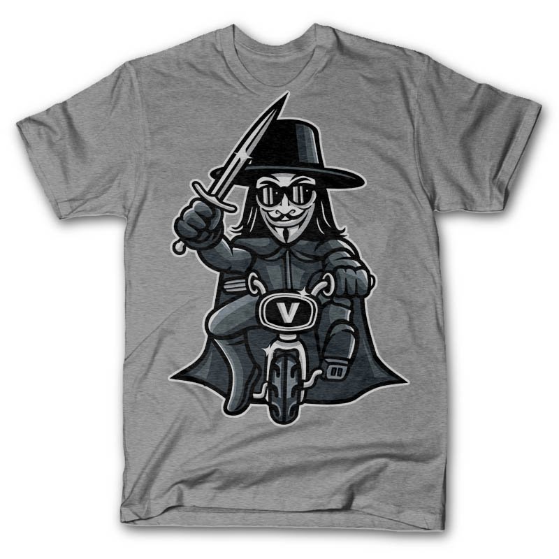 Vendetta Biker Tshirt