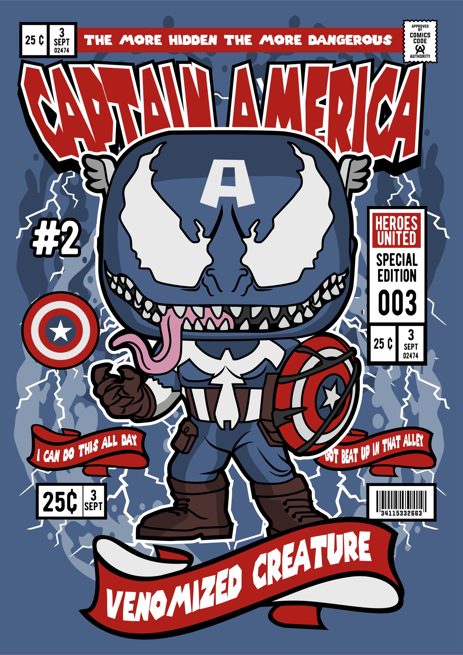 Venom Captain America