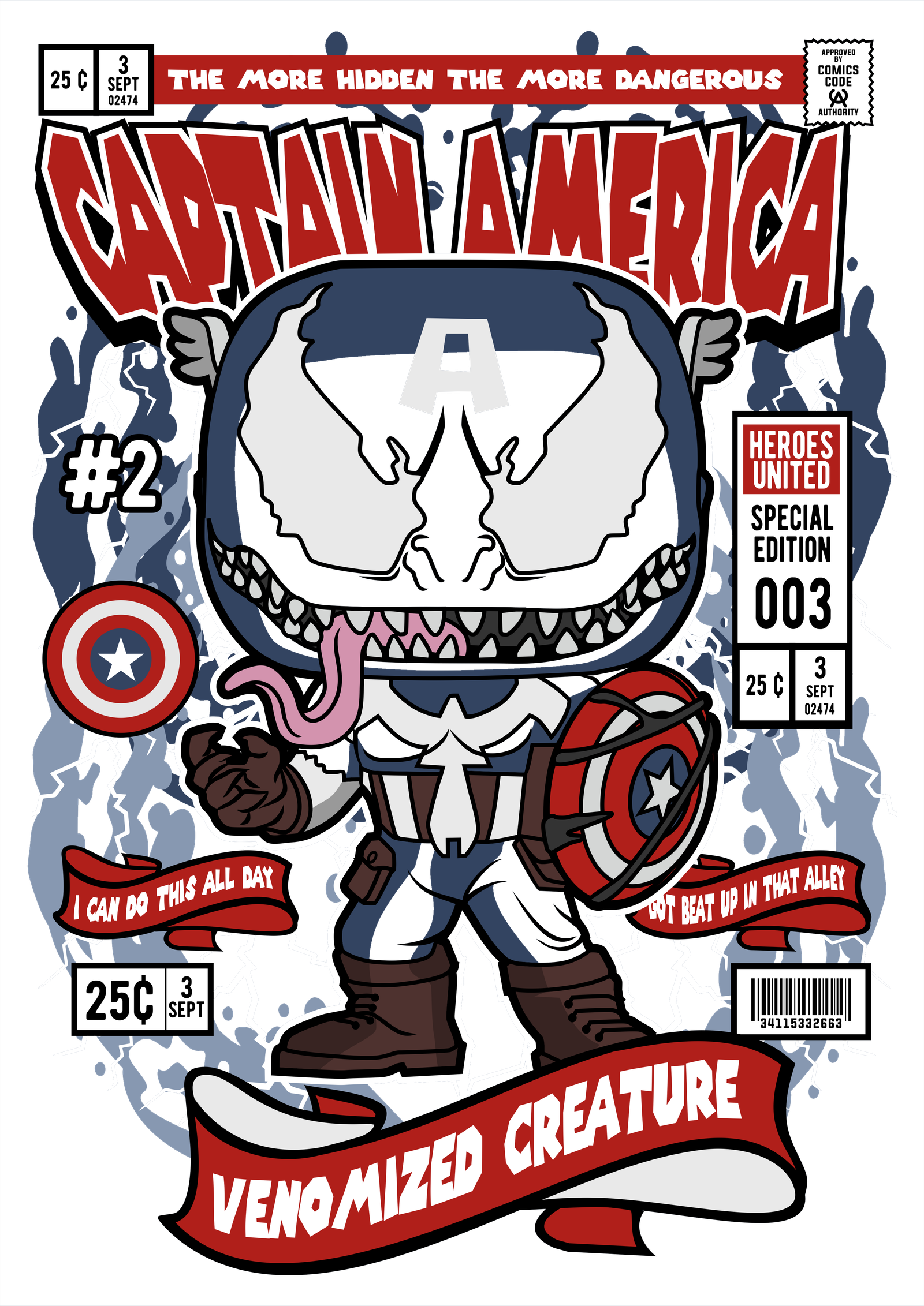Venom Captain America
