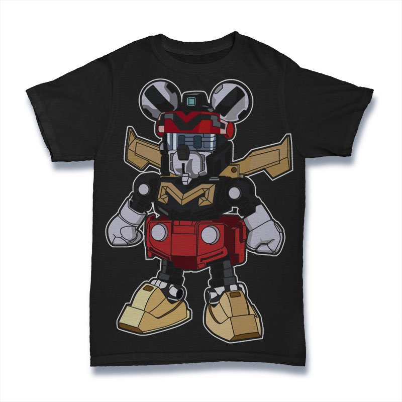Voltron Mickey Tshirt