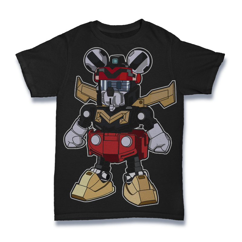 Voltron Mickey Tshirt
