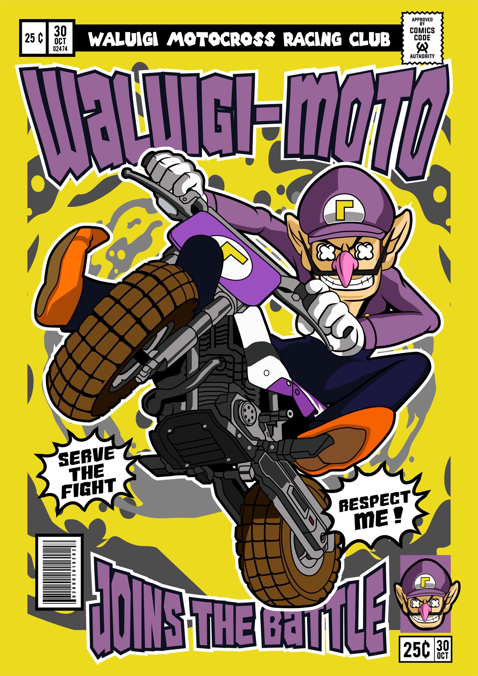 Waluigi Motocross