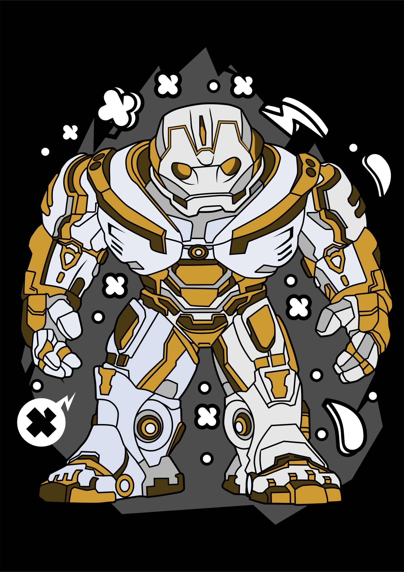 White Iron Man