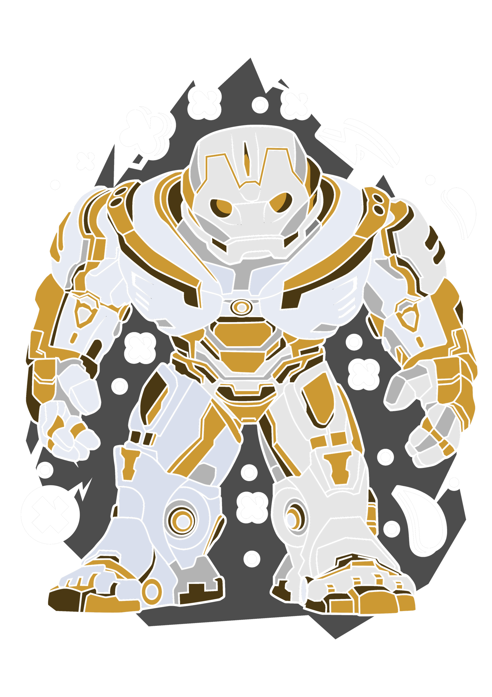 White Iron Man