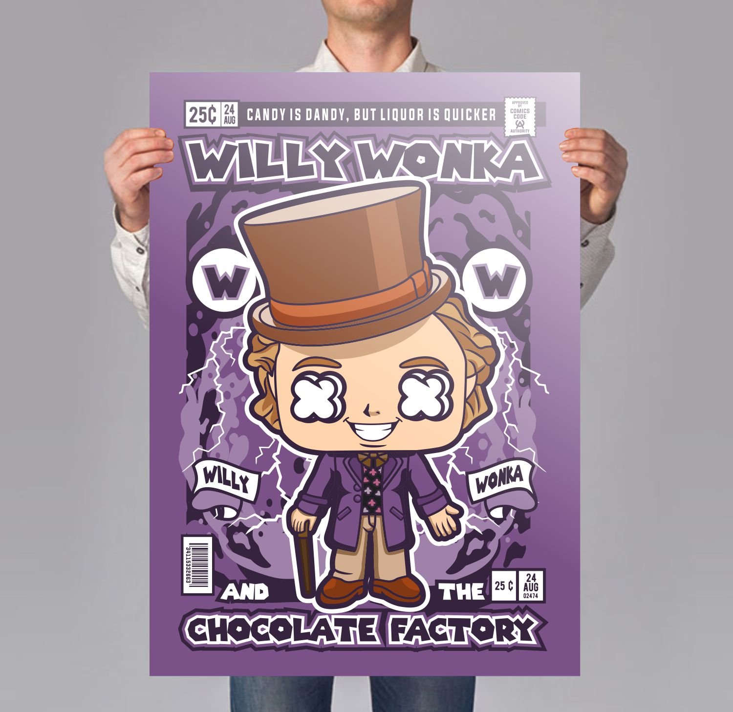 Willy Wonka And The Chocolate Factory Poster