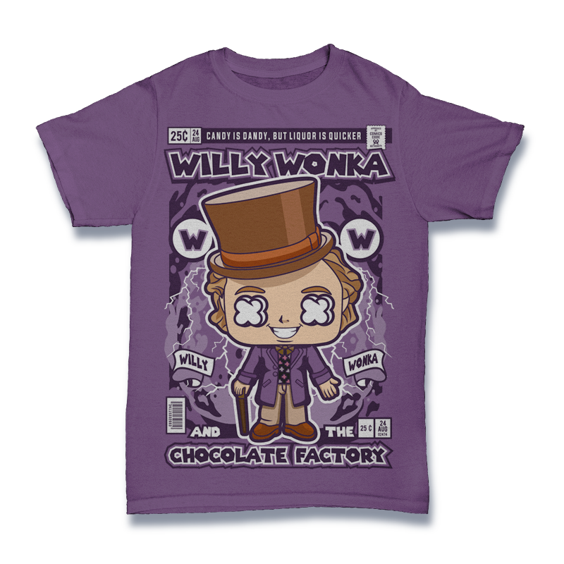 Willy Wonka And The Chocolate Factory Tshirt