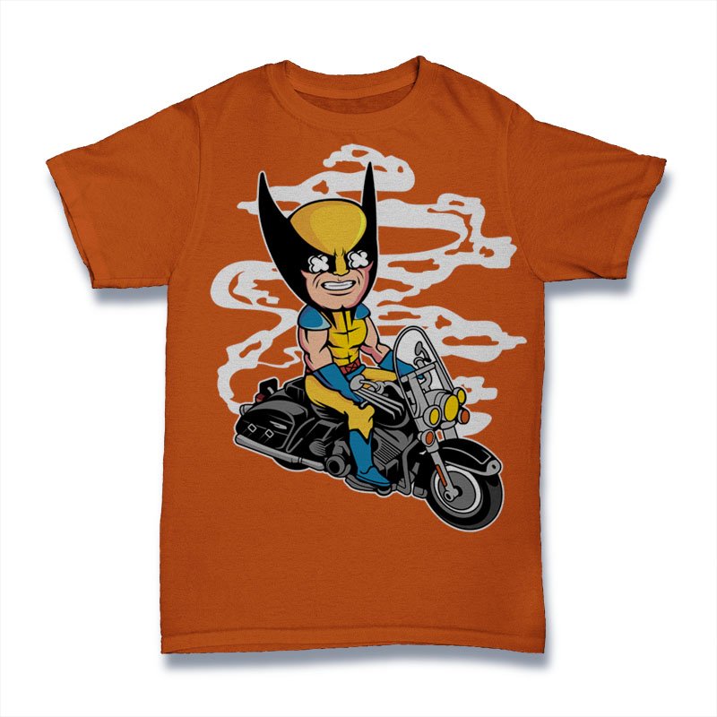 Wolverine Biker Tshirt