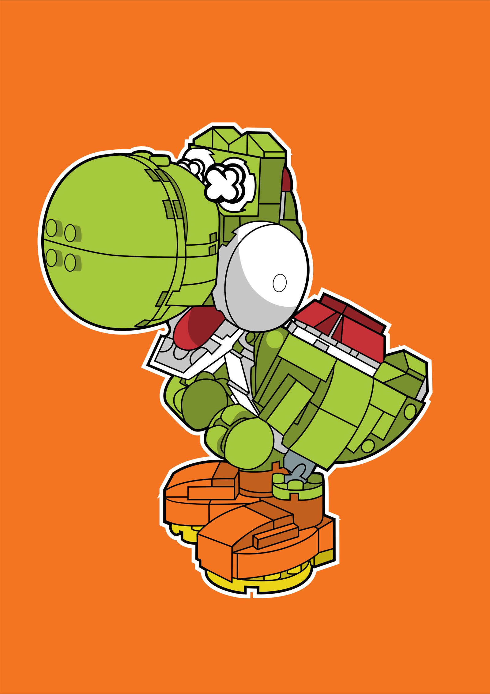 Yoshi Lego