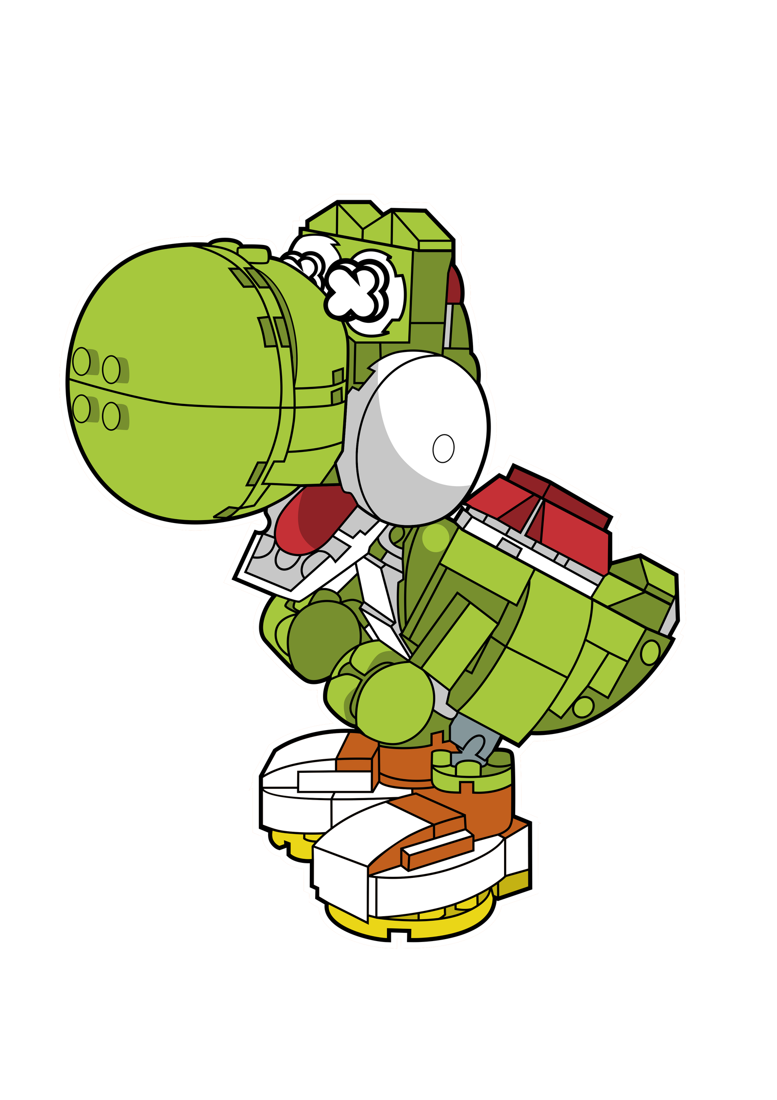 Yoshi Lego