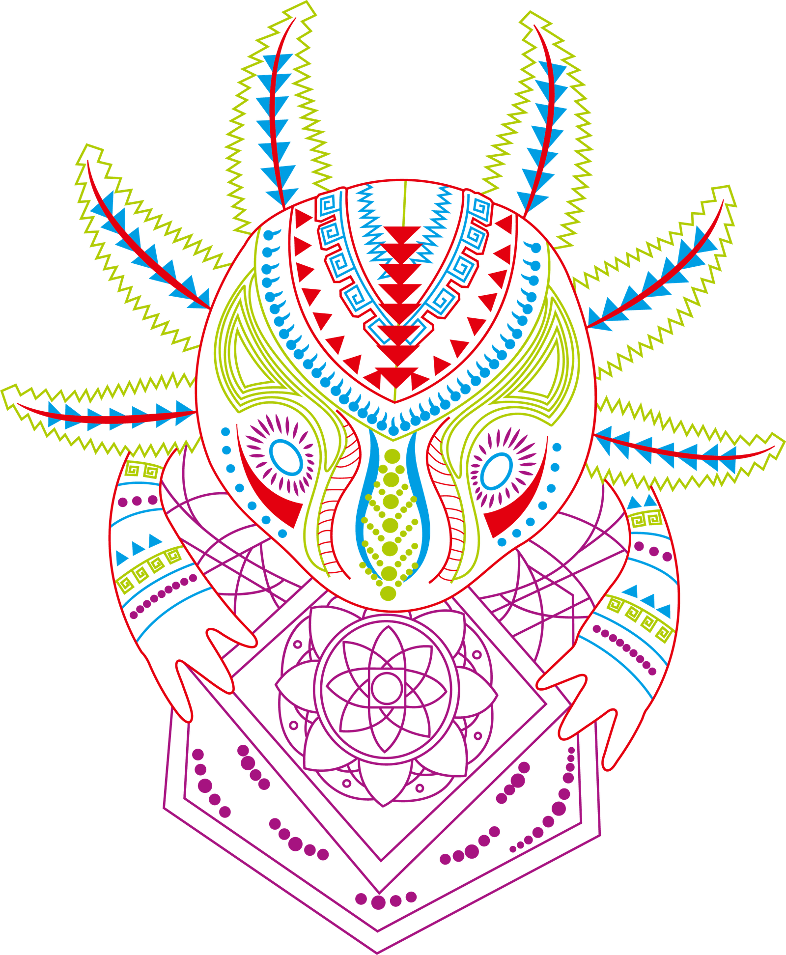 ajolote neon