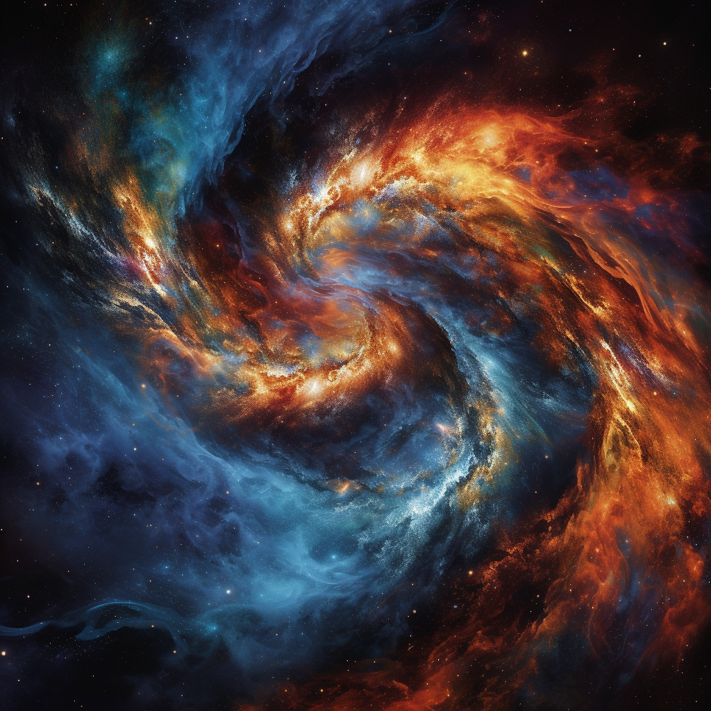 clubedoporkinho A cinematic depiction of two galaxies in the mi 31f4433c-2ce1-4dab-985e-4de35b667e3b