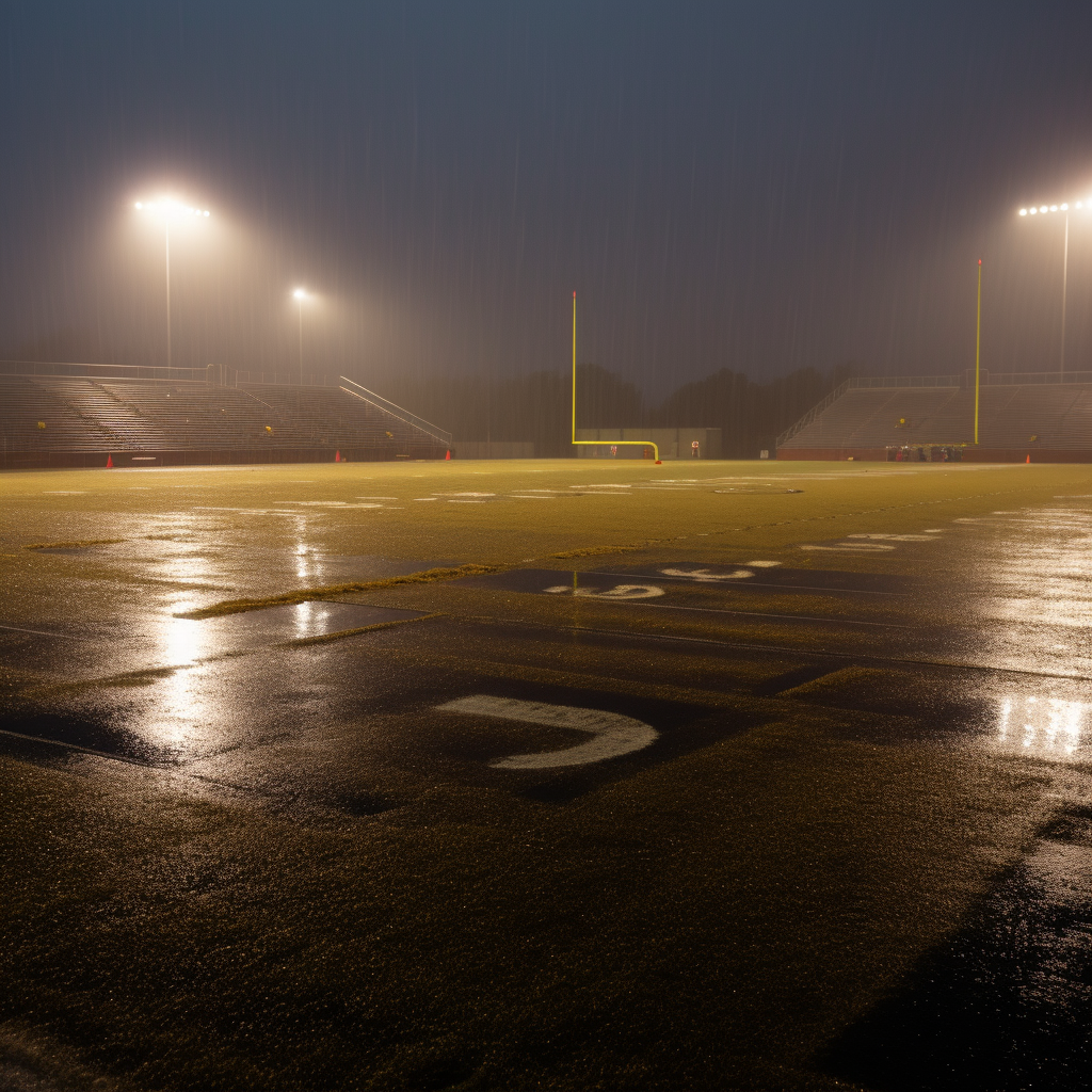clubedoporkinho Create an image of an empty American football f 05819968-af4a-4a03-a5a0-49e527a43374