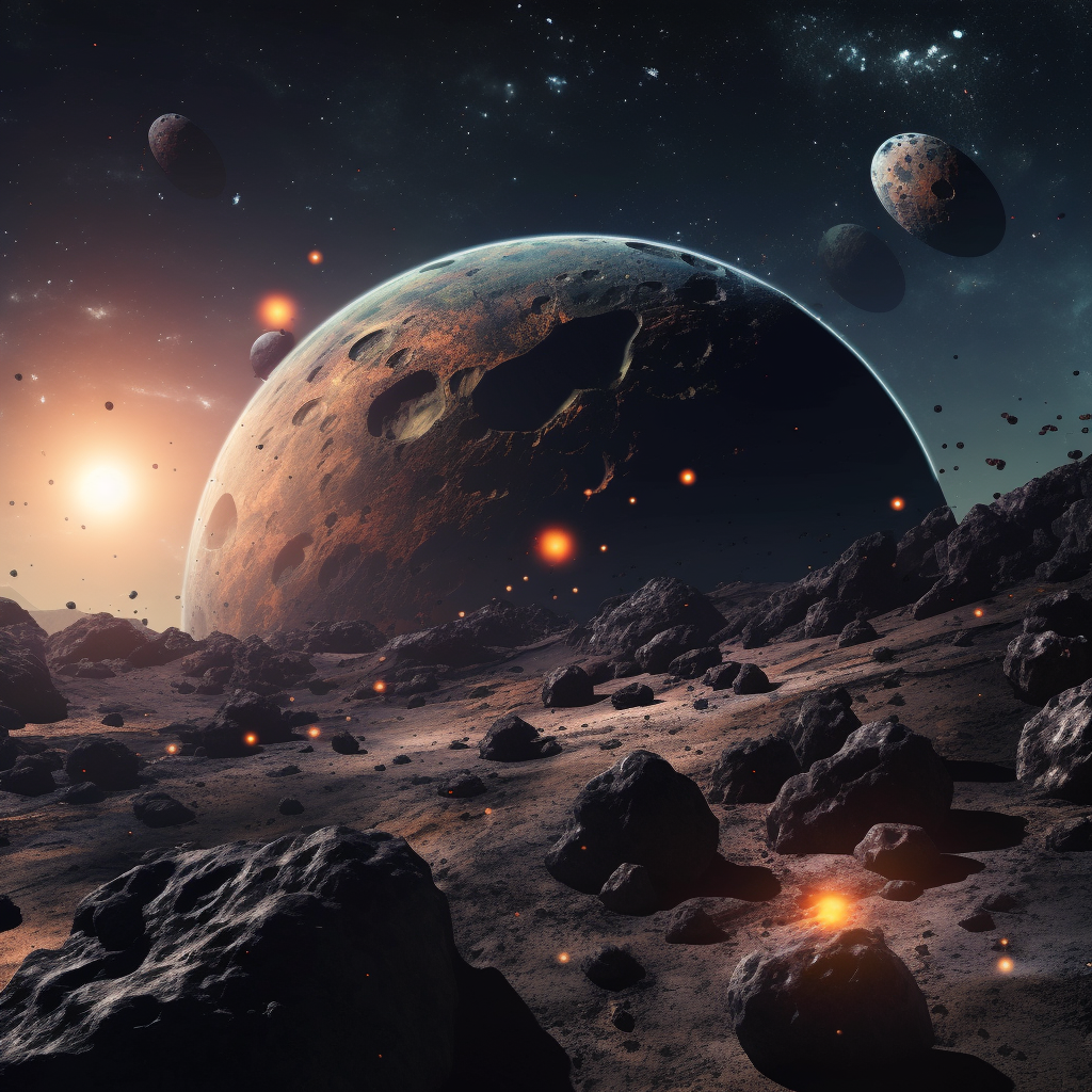 clubedoporkinho Depict an epic scene of a dense asteroid field 038f10e3-a468-4d9b-92de-b9ce44235523 (1)