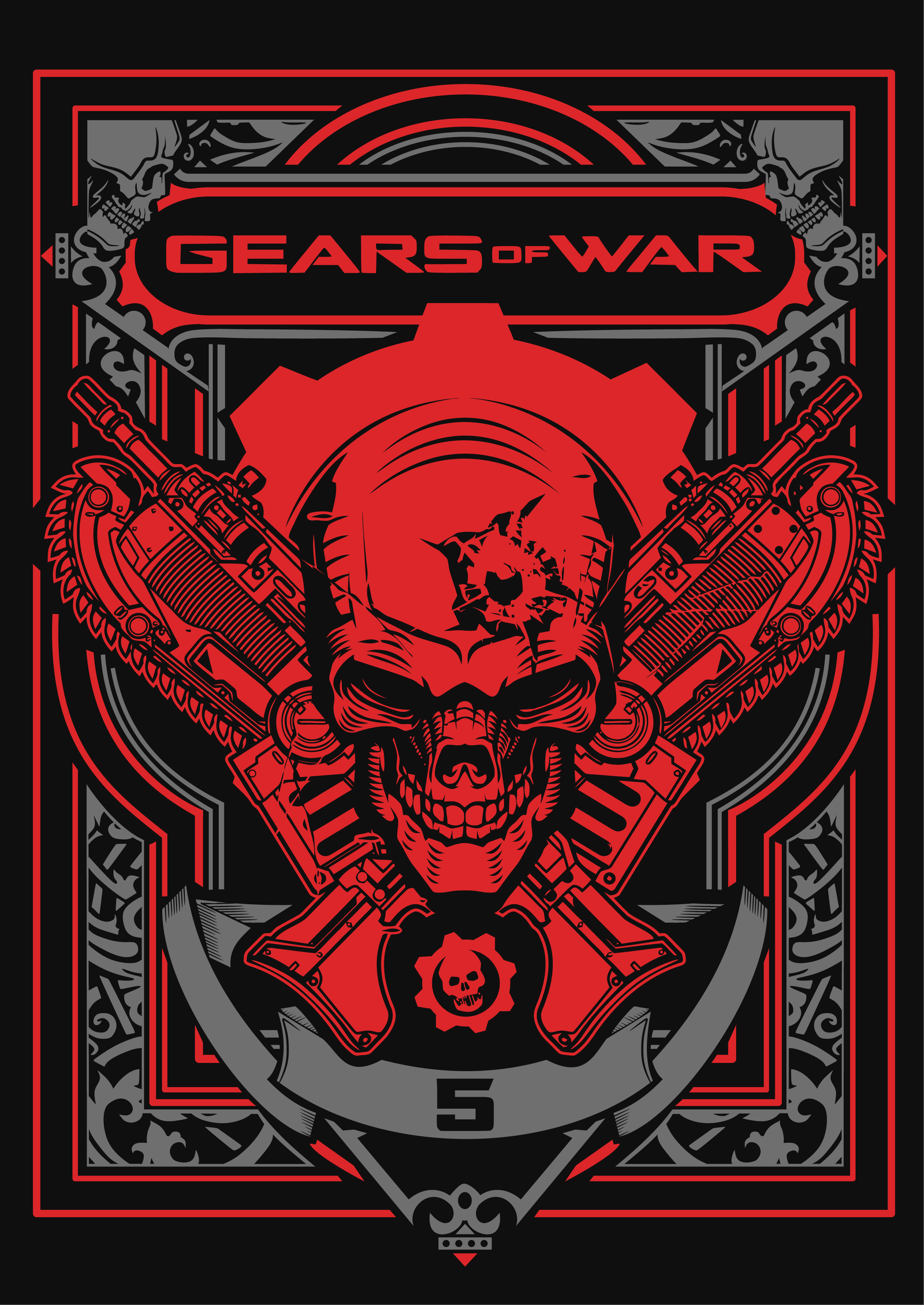 gears of war black