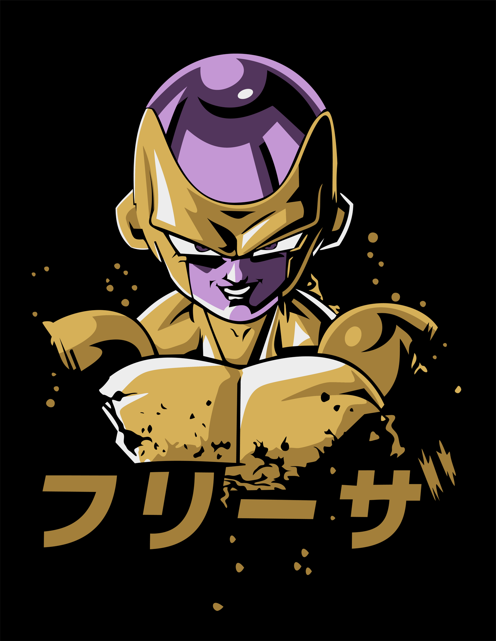 golden freezer black