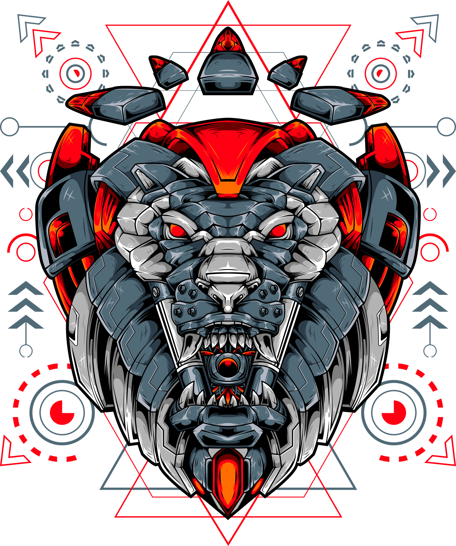 lion mecha3 envatoelements