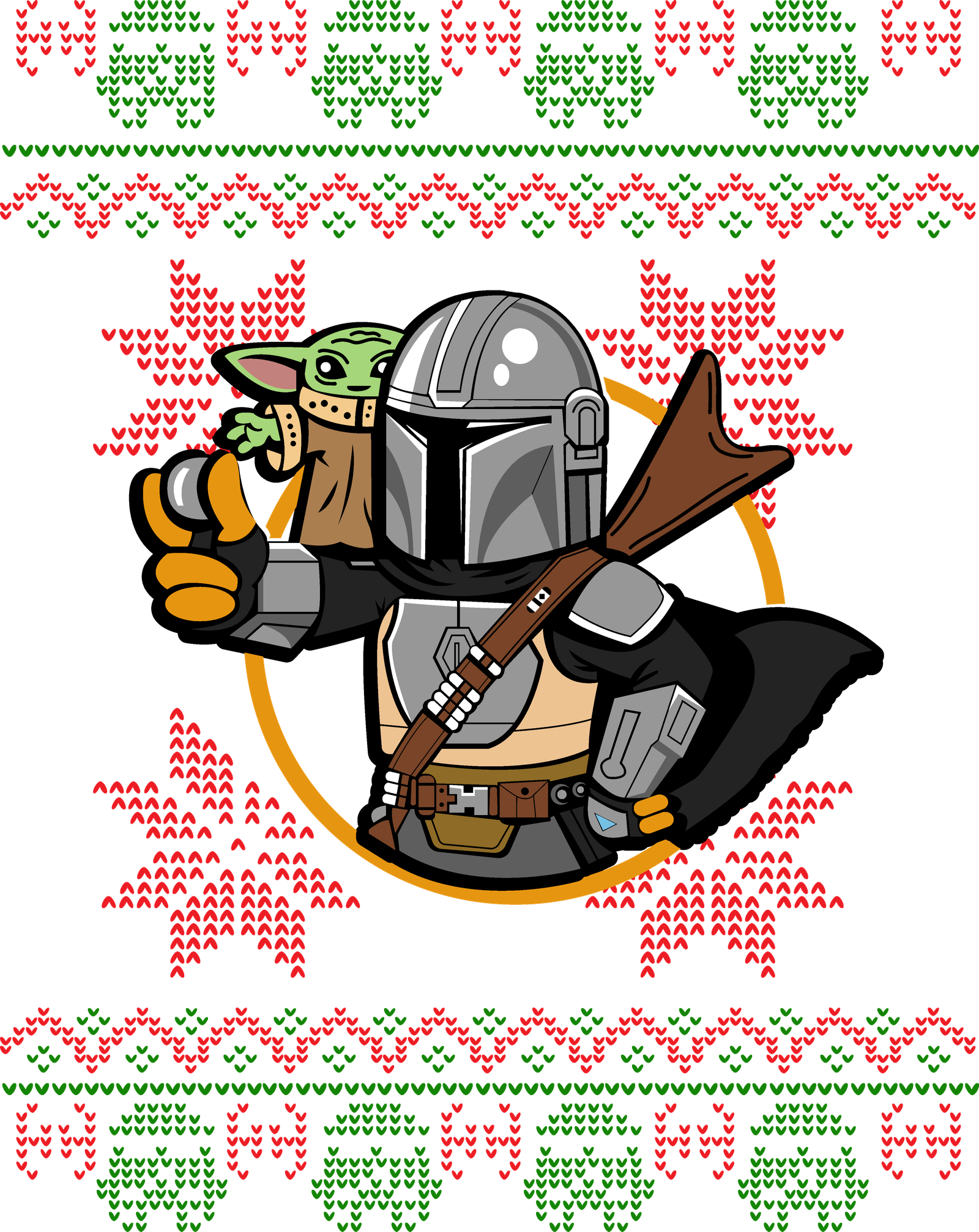 mandalorian navideño
