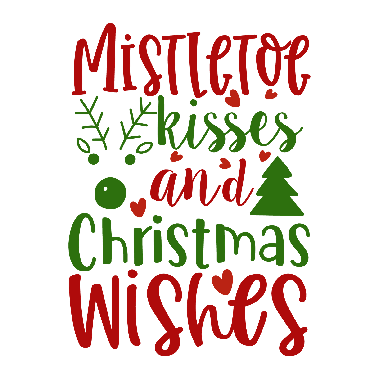 mistletoe kisses and-01