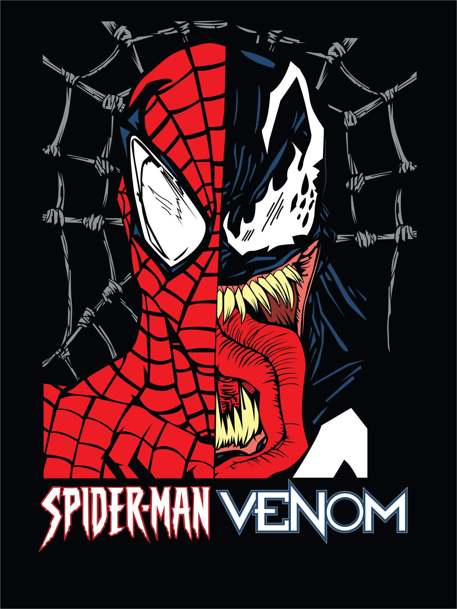 spiderman venom face (2)