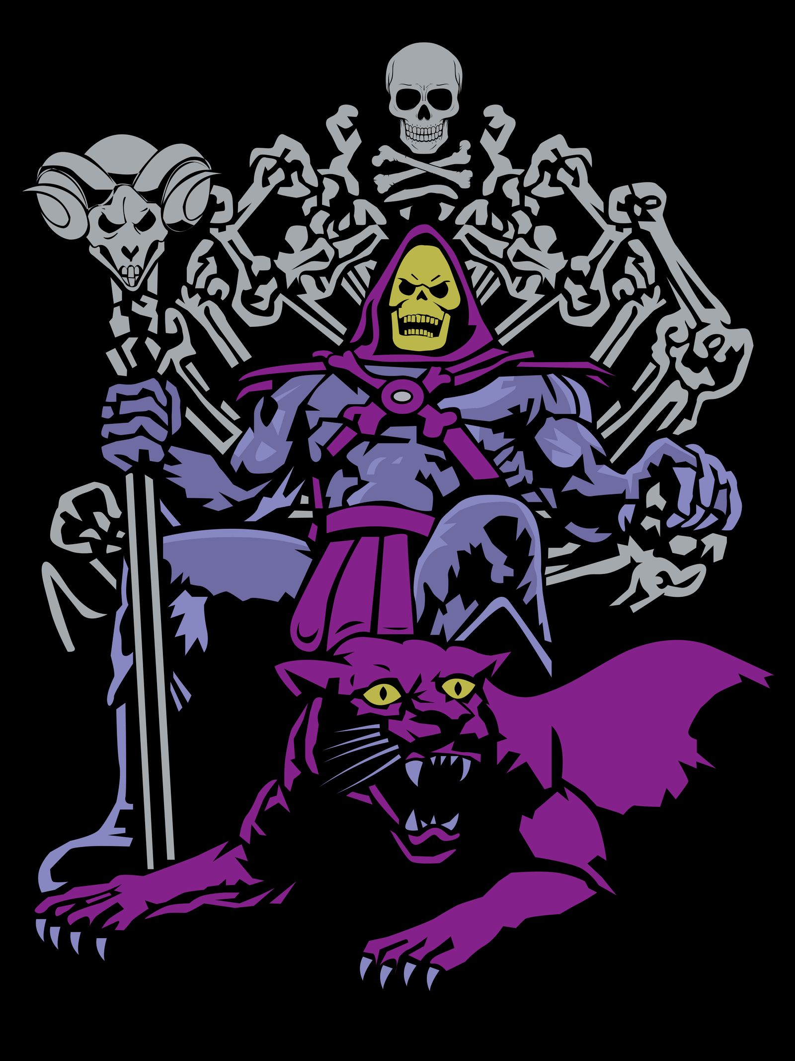squeletor black
