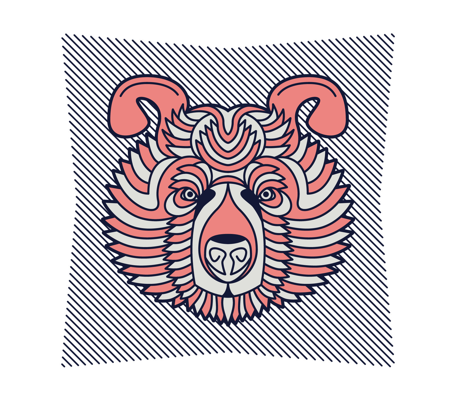 sticker animalALL-16