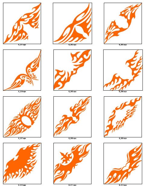 tribal flames2