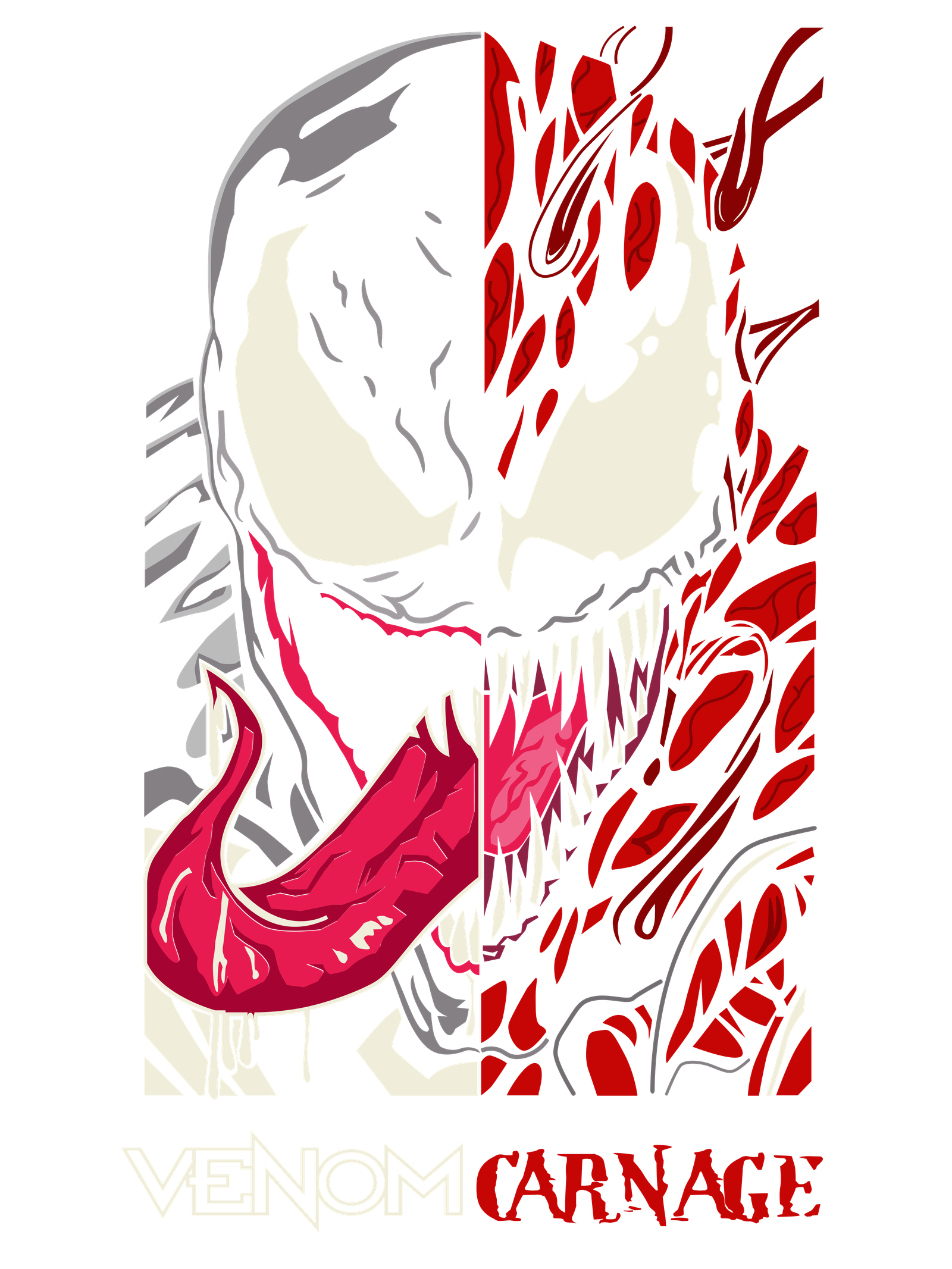 venom carnage face SIM