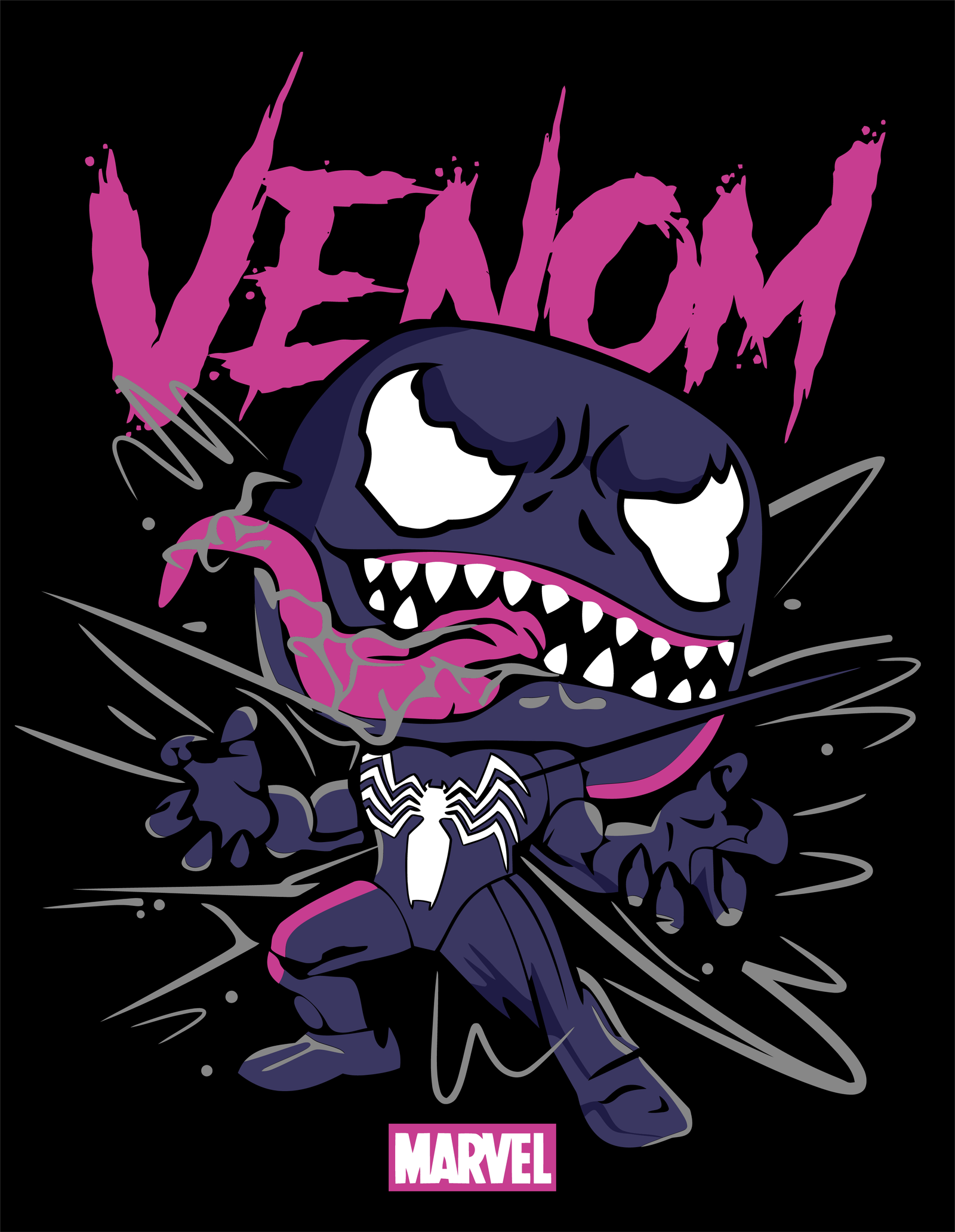 venom funko F black SIM